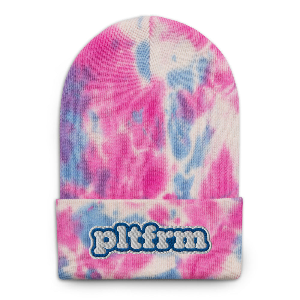 Tie-dye beanie